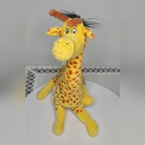 Kohl's Cares Dr Seuss Mulberry Street Yellow Giraffe Plush Stuffed Animal ~Read